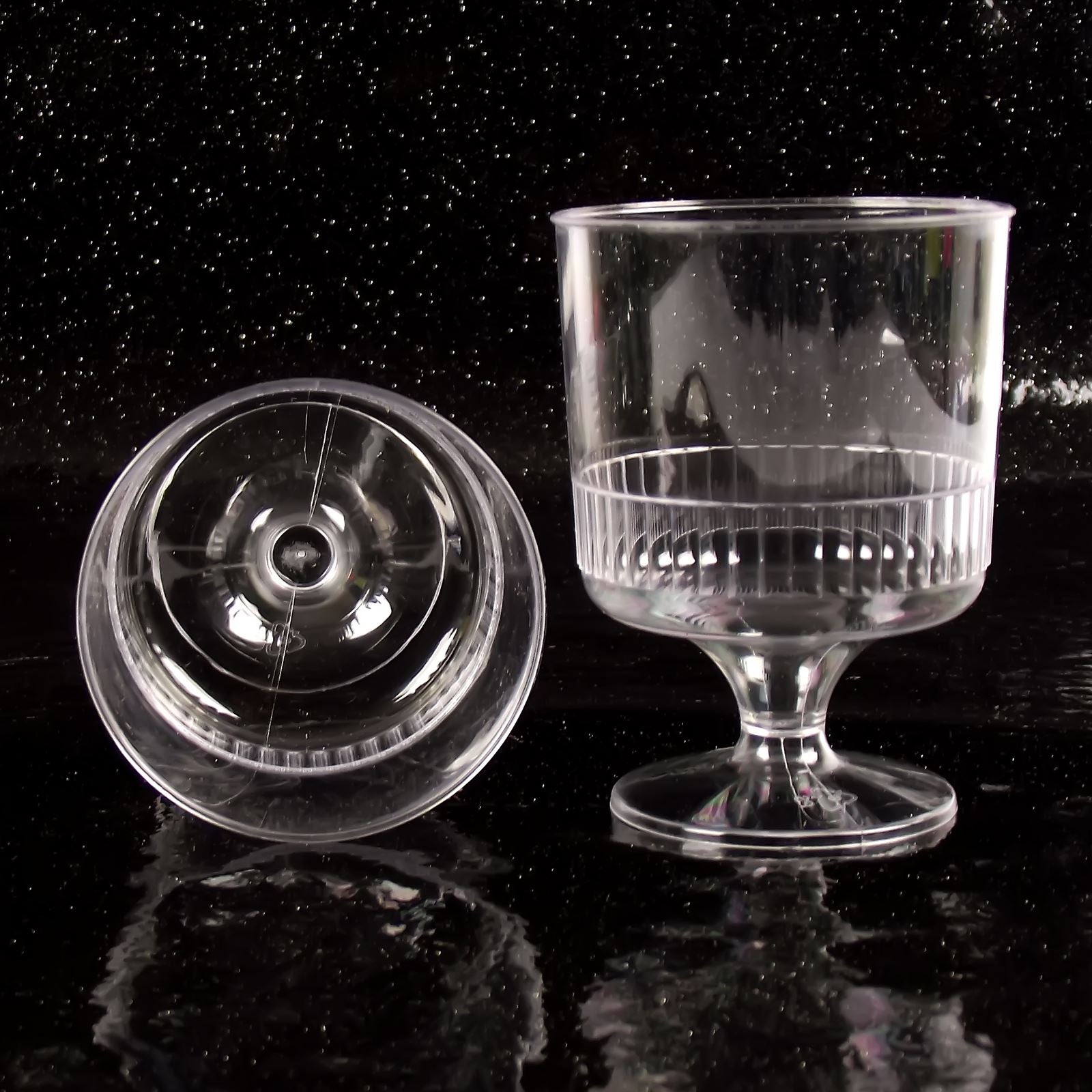 Canape Dishes Goblet 8.5cm Disposable Dessert Cups (E)