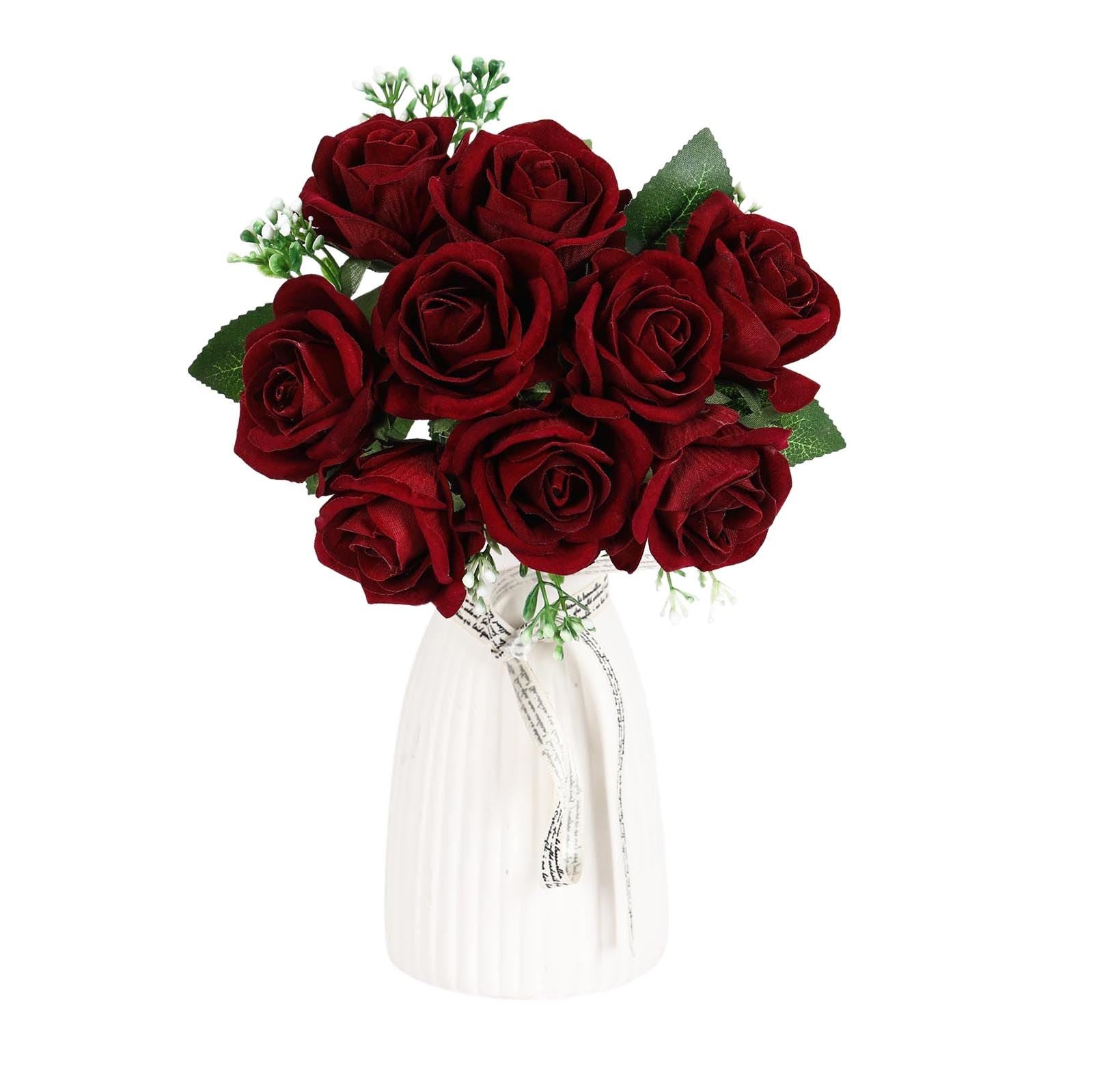 Hand Tied Bundle of 9 Roses