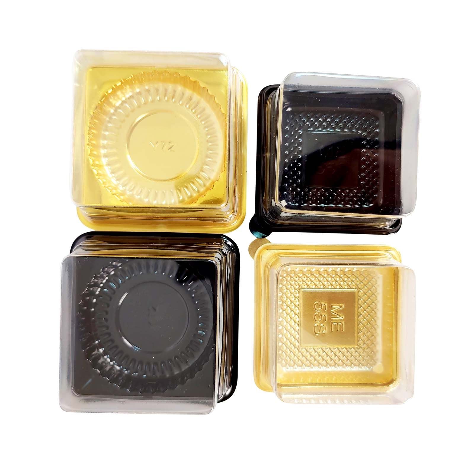 50x Clear Mini Mooncake Boxes