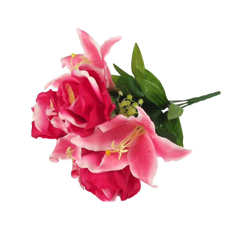 Large Rose and Lily Bouquet