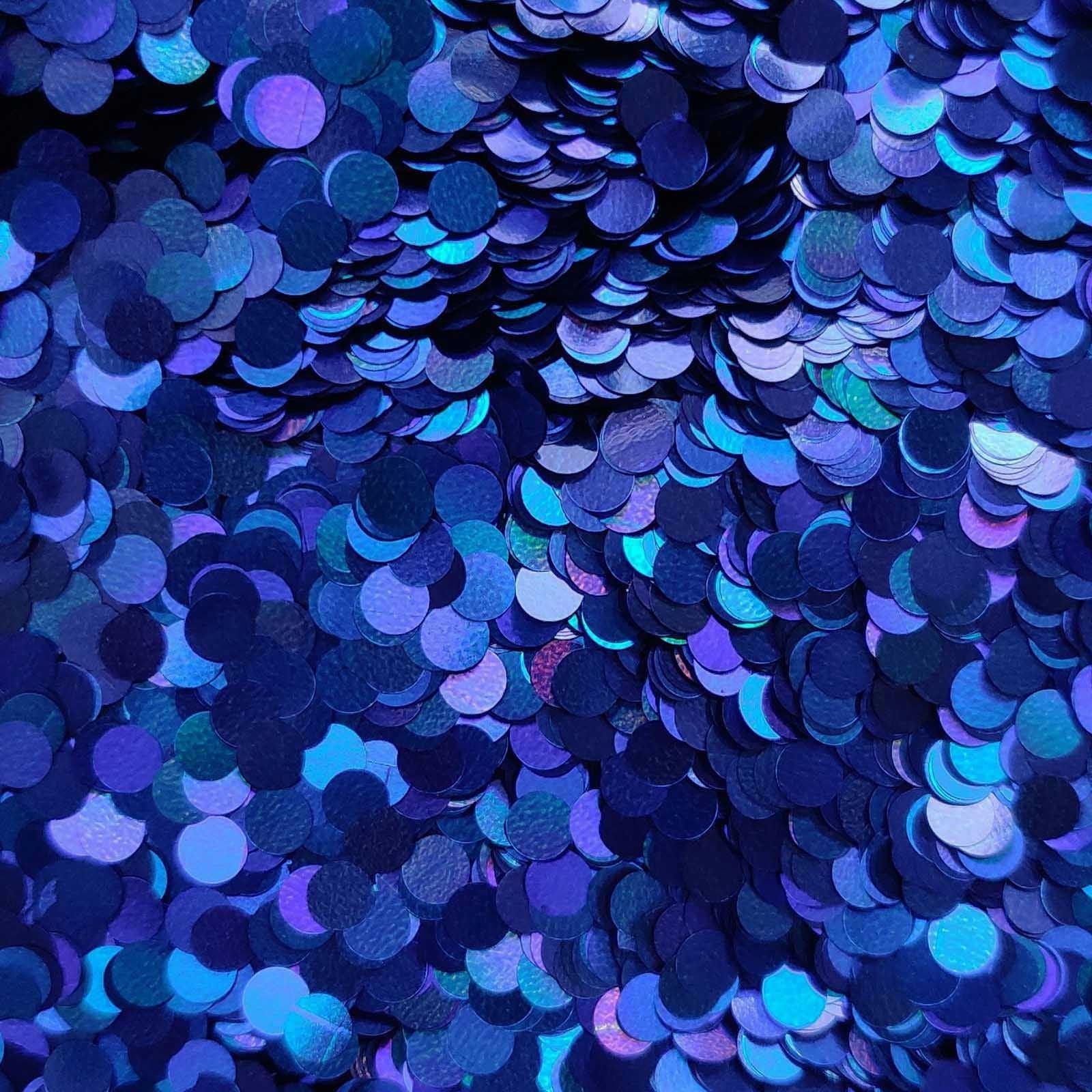 Glitter Elements - Holographic Sapphire - 3mm Dot