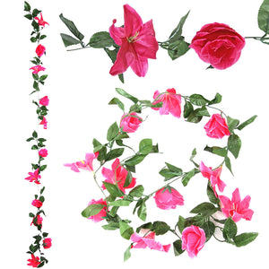 Rose and Lily Flower Garland