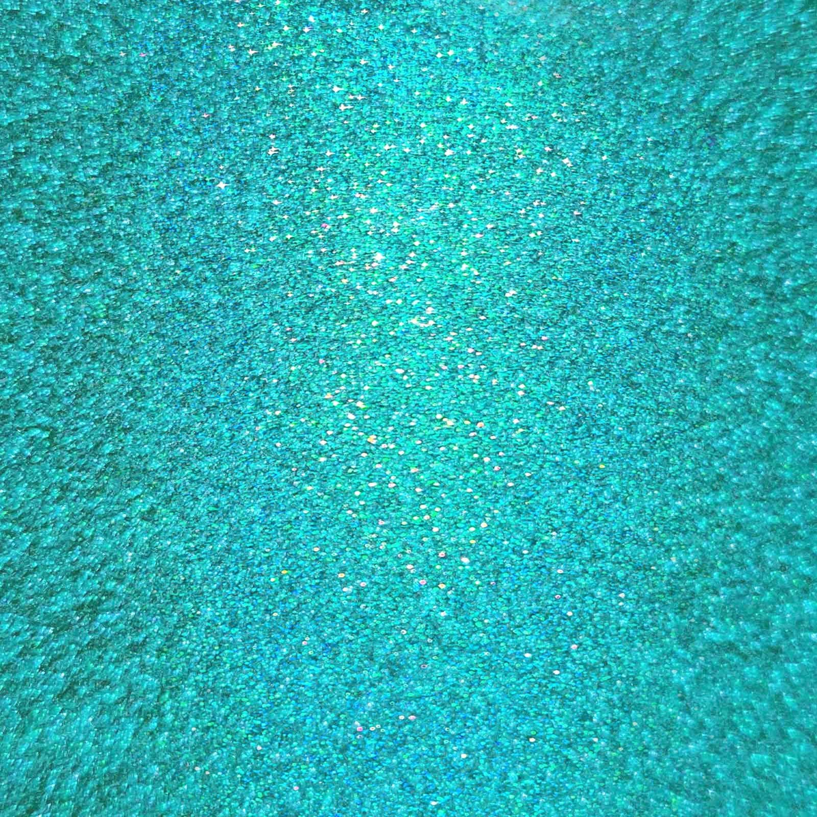 Glitter Elements - Holographic Turquoise - 0.1mm Hex