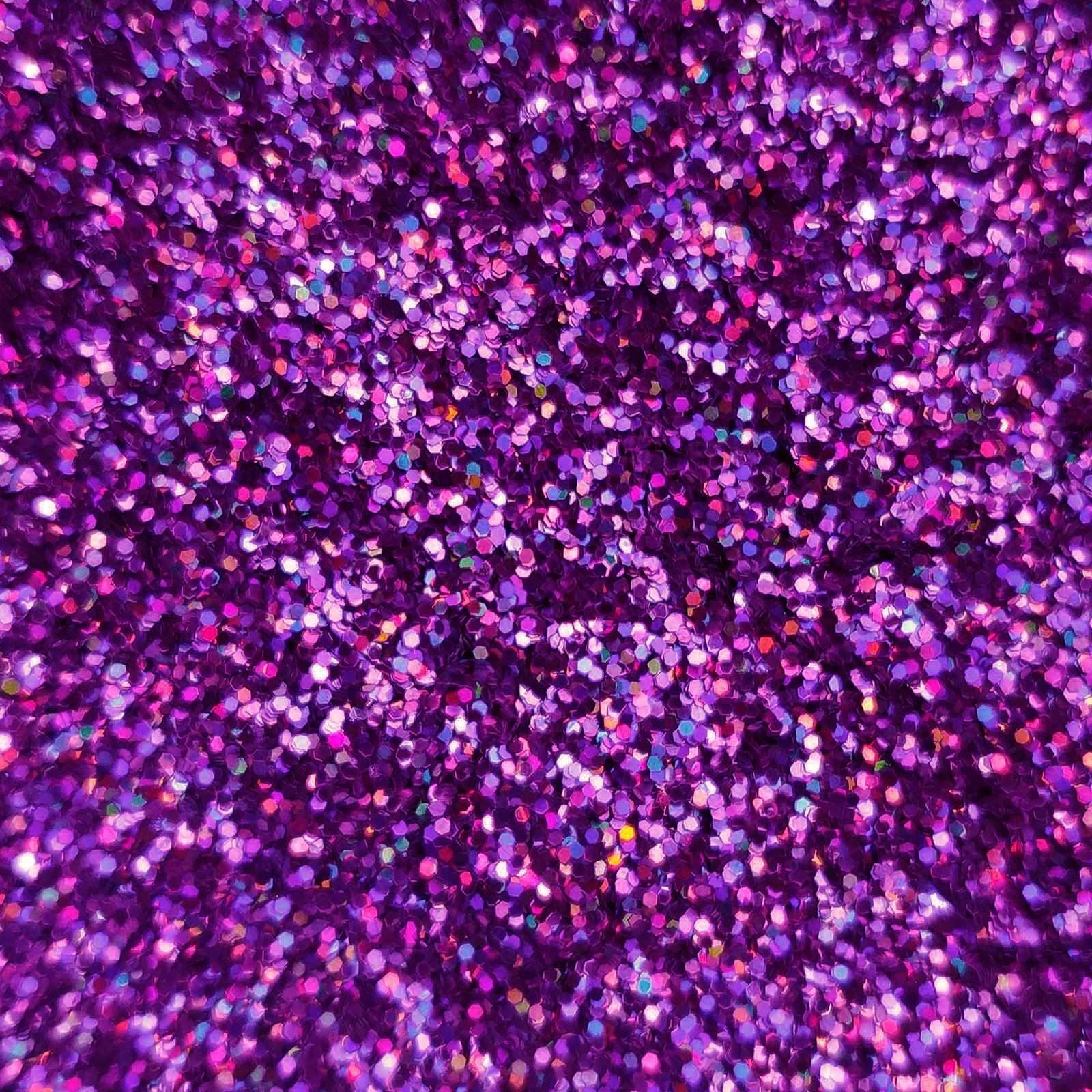 Glitter Elements - Holographic Purple - 0.6mm Hex