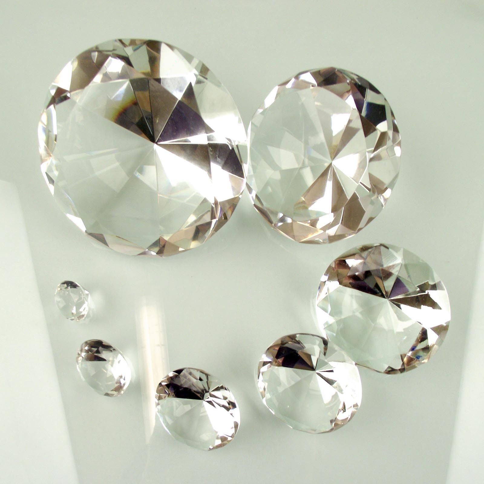 Glass Crystal Decorative Diamonds! Home Wedding Craft