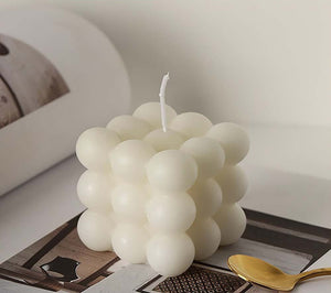 2x Scented Cube Bubble Candles