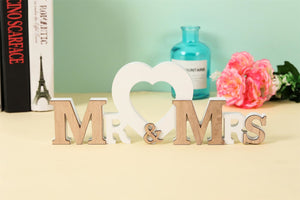 TwoToned Mr & Mrs Love Plaques