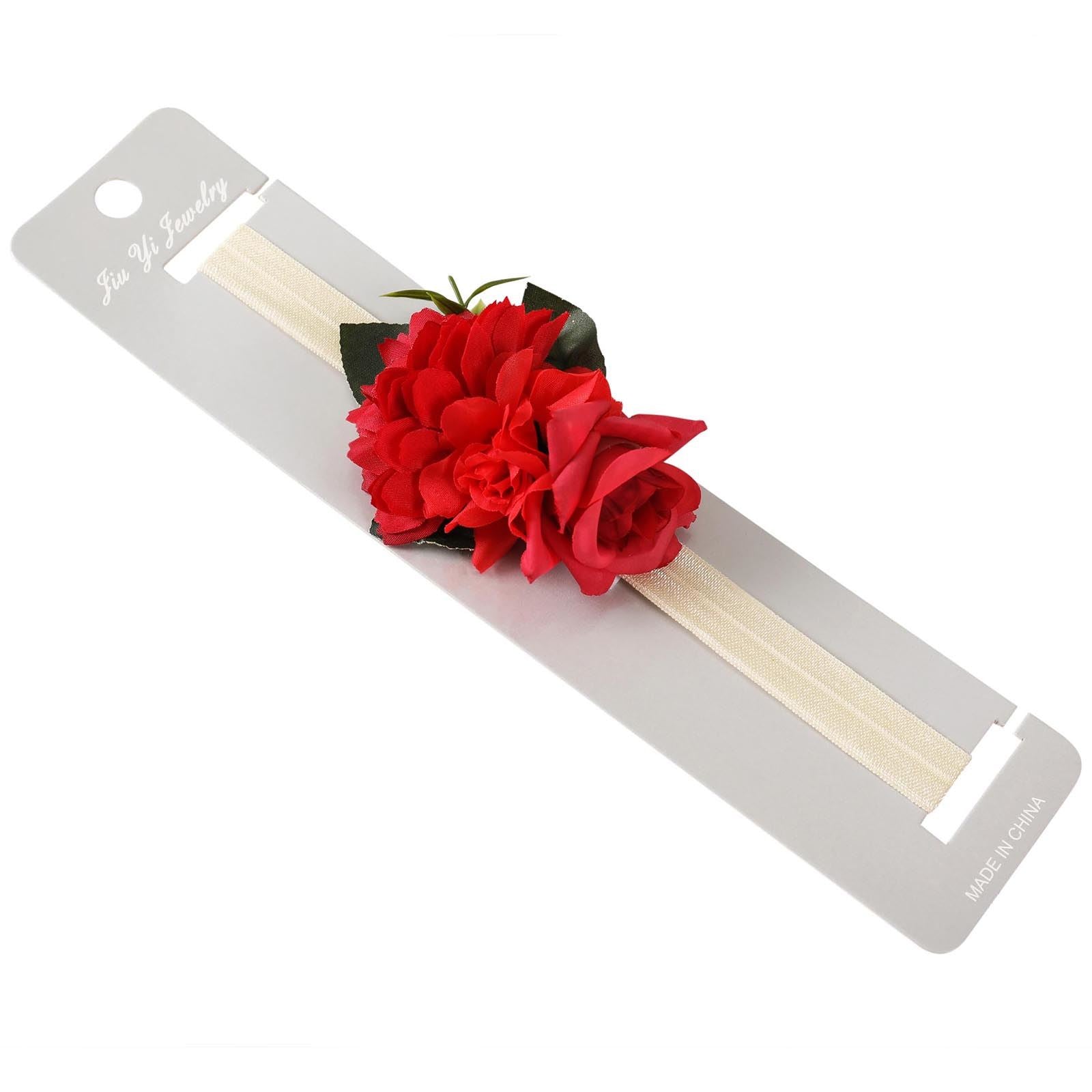 Floral Headband and Corsage 2 in 1