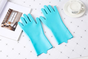 Magic Washing Up Silicone Gloves
