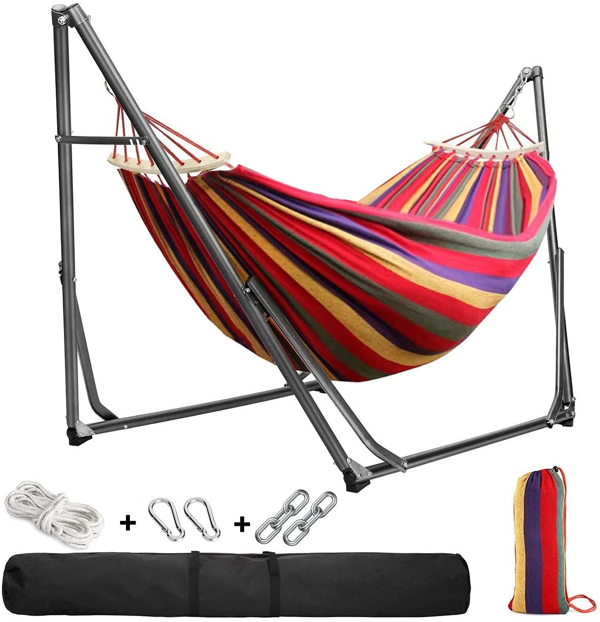 Premium Folding Hammock and Frame