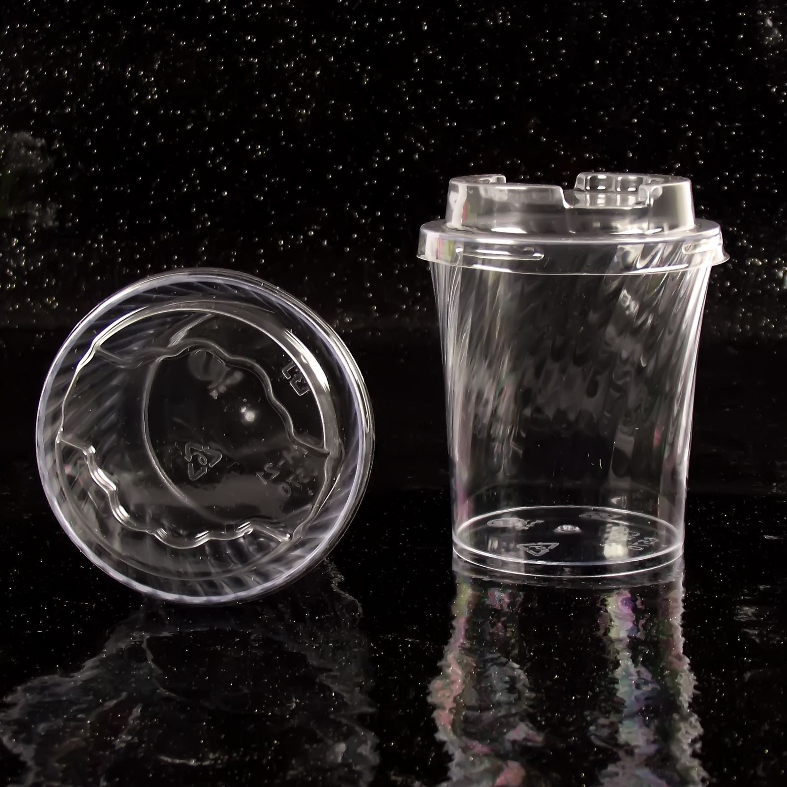 Canape Dishes Round Tapered 7cm Disposable Dessert Cups (G)
