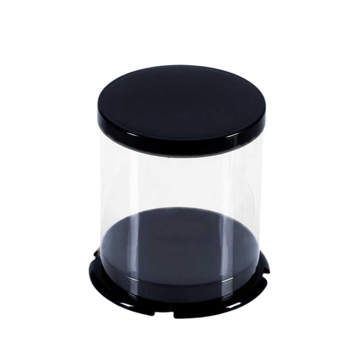 Premium Mini Transparent Cake Box - Hat Box Bento Cupcake Gift Display