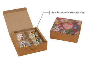 Floral Print Kraft Bake Boxes