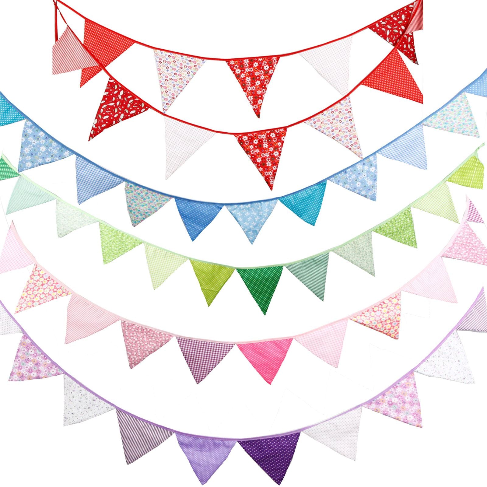 Double Sided Deluxe Cotton Bunting