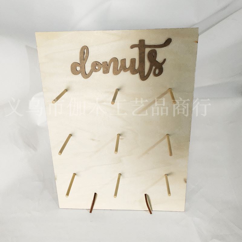 Wooden Donut Board