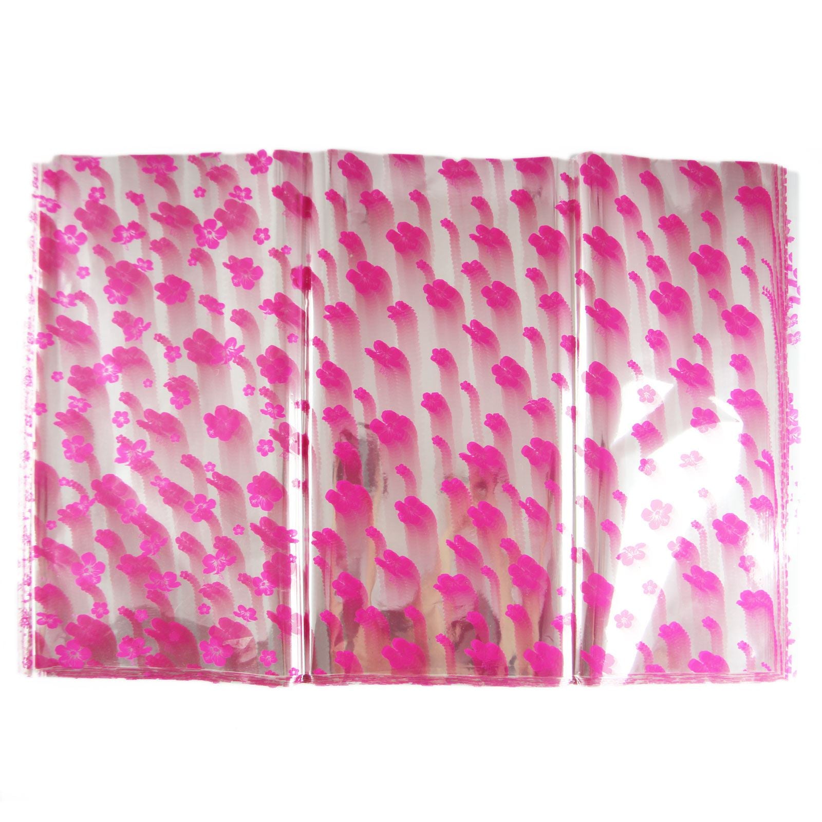 50*70cm Flower Print Cellophane Sheets