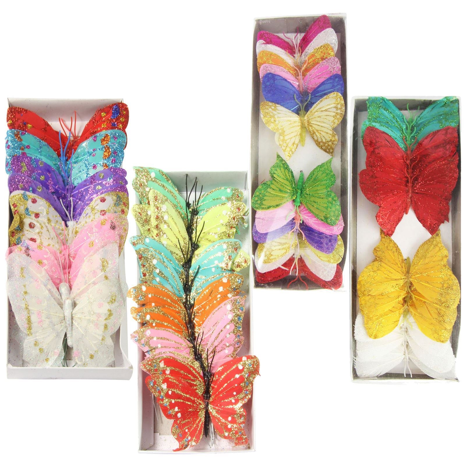 Assorted Feather Butterfly Packs
