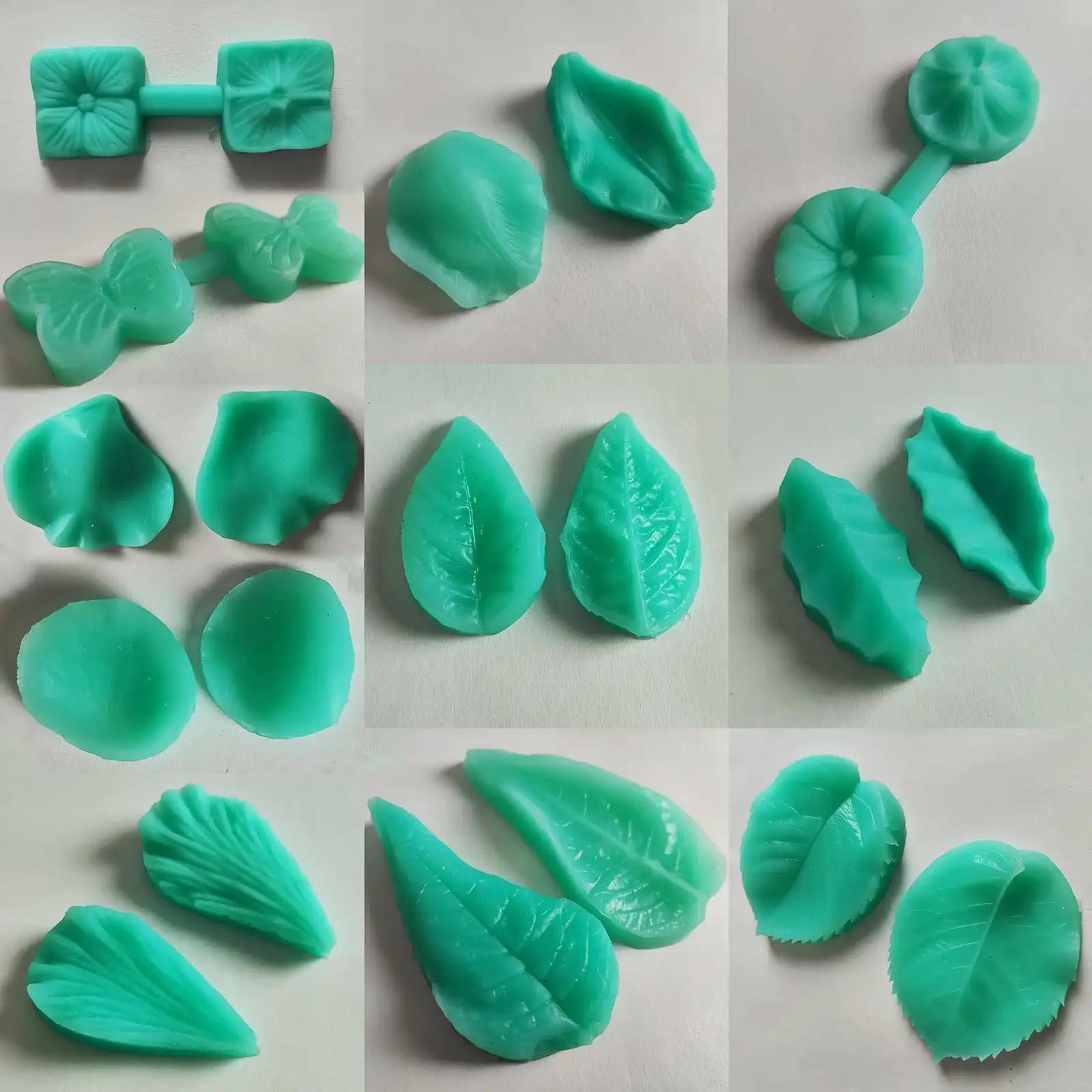 Premium Silicone Flower Veiners for Cake Decorating