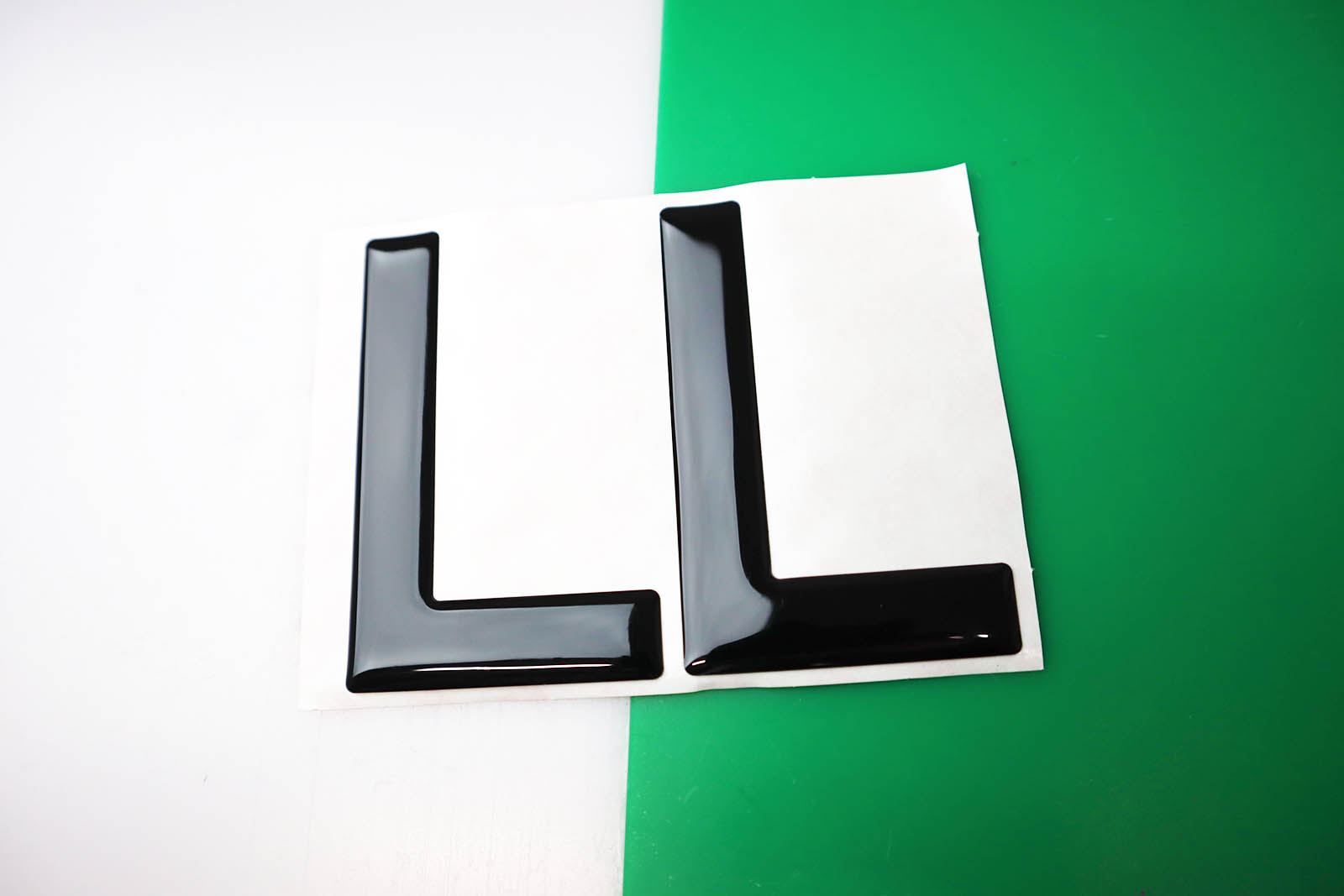 10x Wholesale Gel Letters for Number Plates