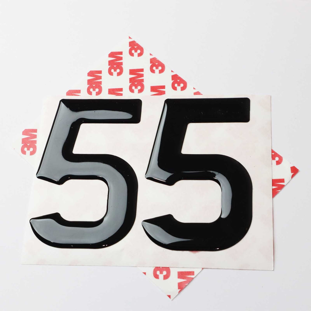 10x Wholesale Gel Letters for Number Plates