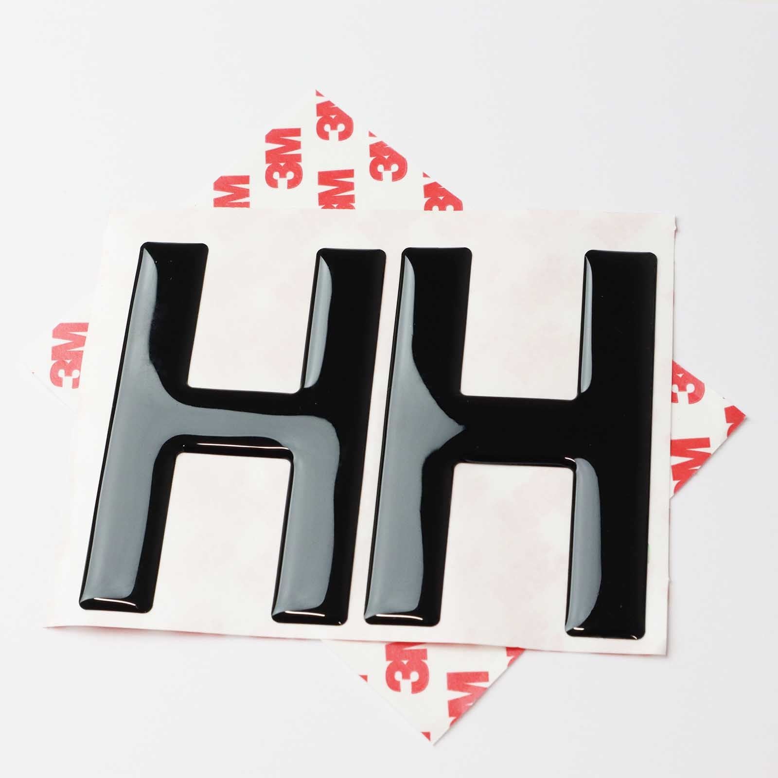 10x Wholesale Gel Letters for Number Plates