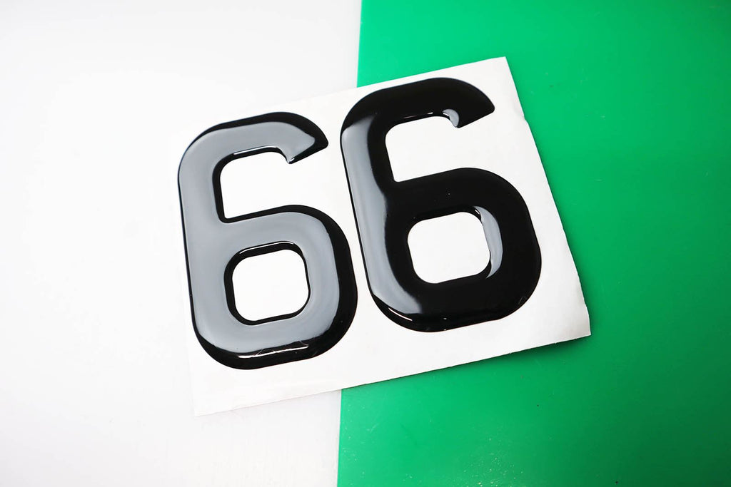 10x Wholesale Gel Letters for Number Plates