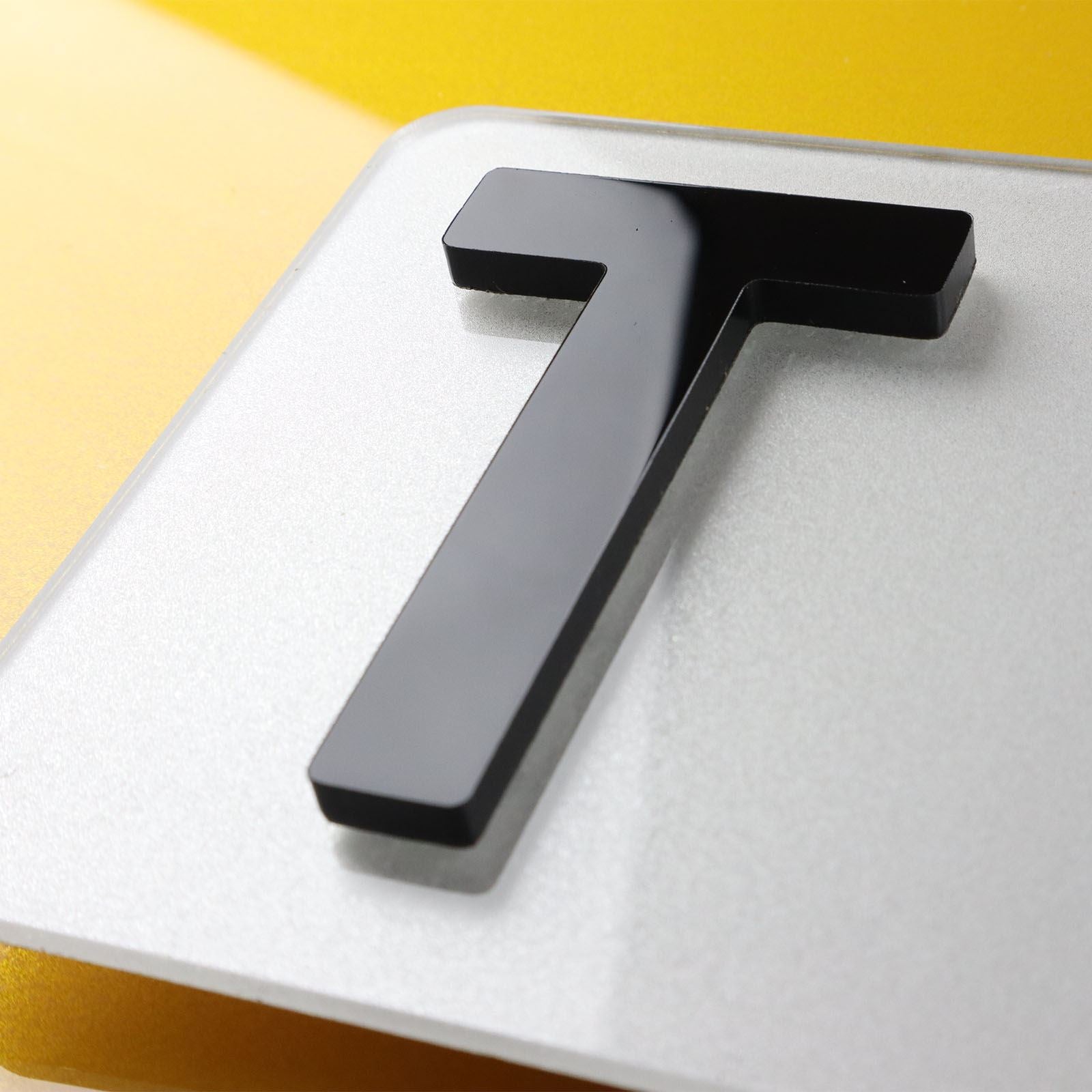 10x 5mm Gloss X-Thick Acrylic 3D 4D Number Plate Letters Digits Wholesale
