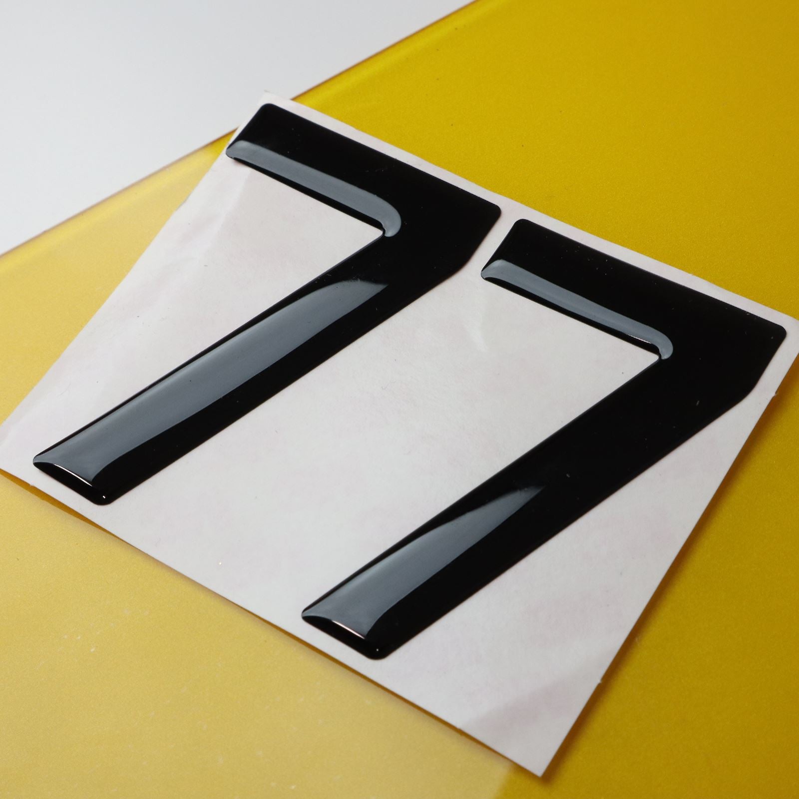 10x Wholesale Gel Letters for Number Plates