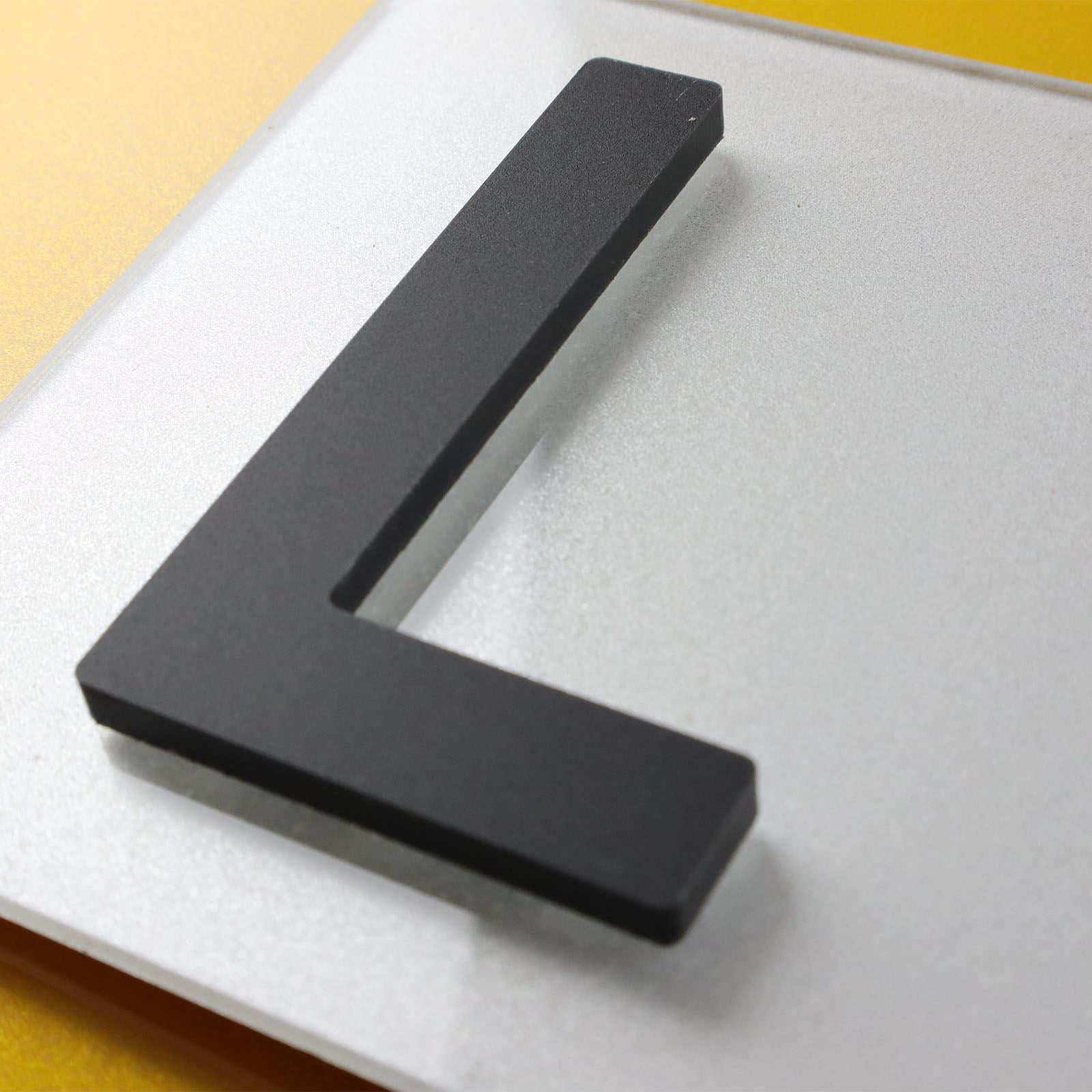 10x 5mm Matte X-Thick Acrylic 3D 4D Number Plate Letters Digits Wholesale