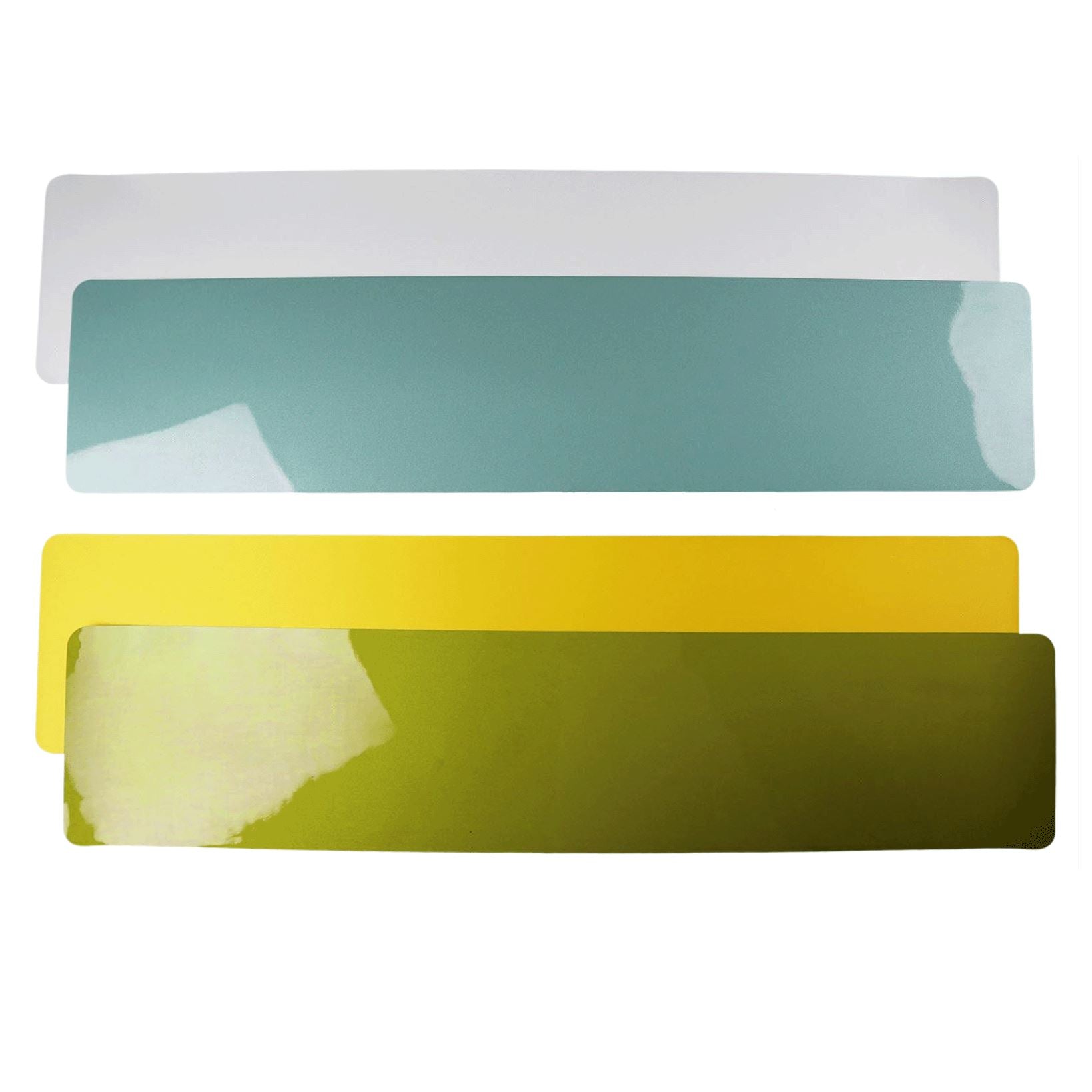 Blue Tinted Show Number Plate Reflectives