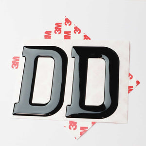 10x Wholesale Gel Letters for Number Plates