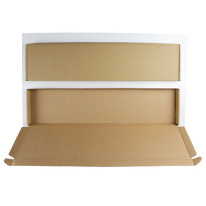 Corrugated Cardboard Number Plate Packaing Boxes
