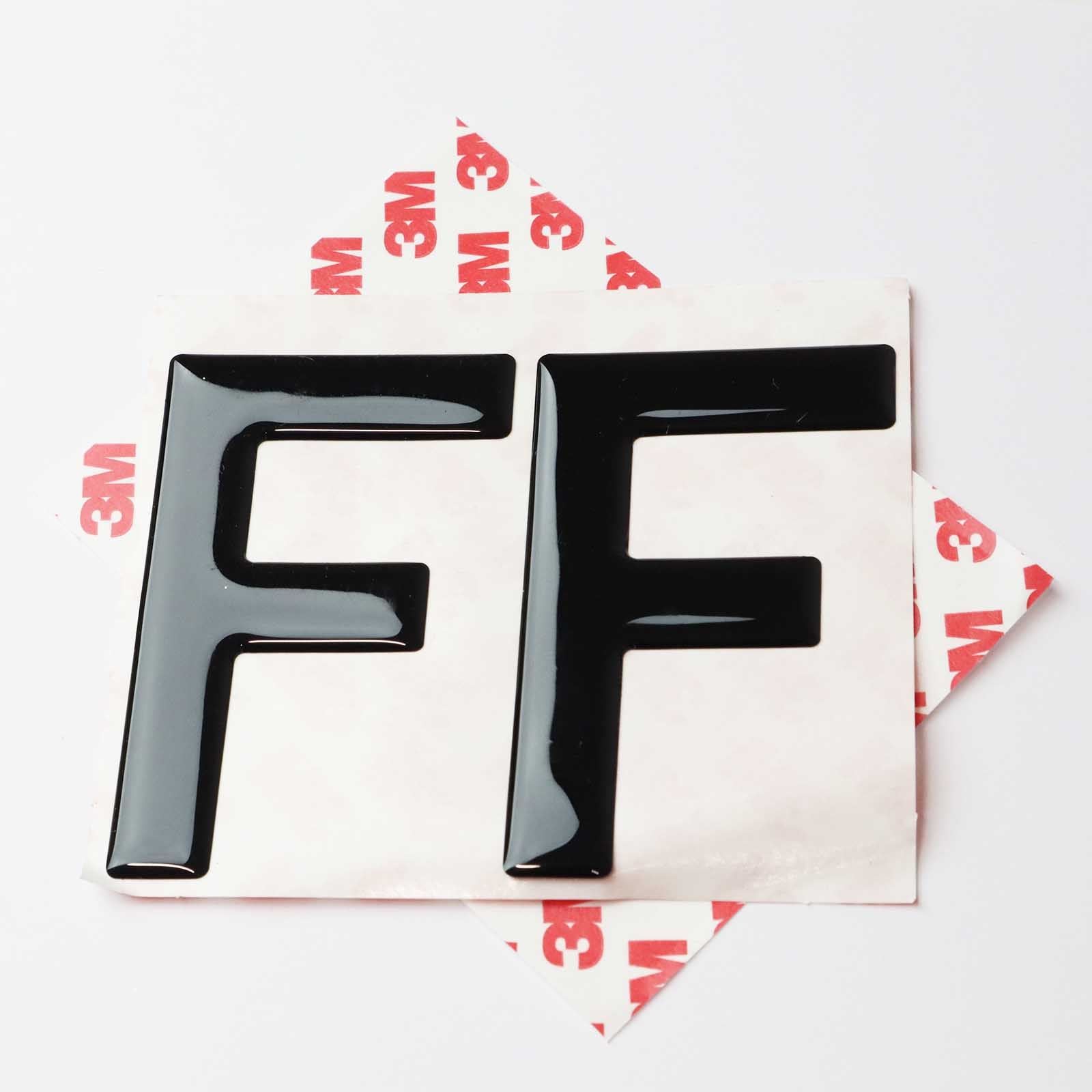 10x Wholesale Gel Letters for Number Plates