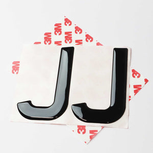 10x Wholesale Gel Letters for Number Plates