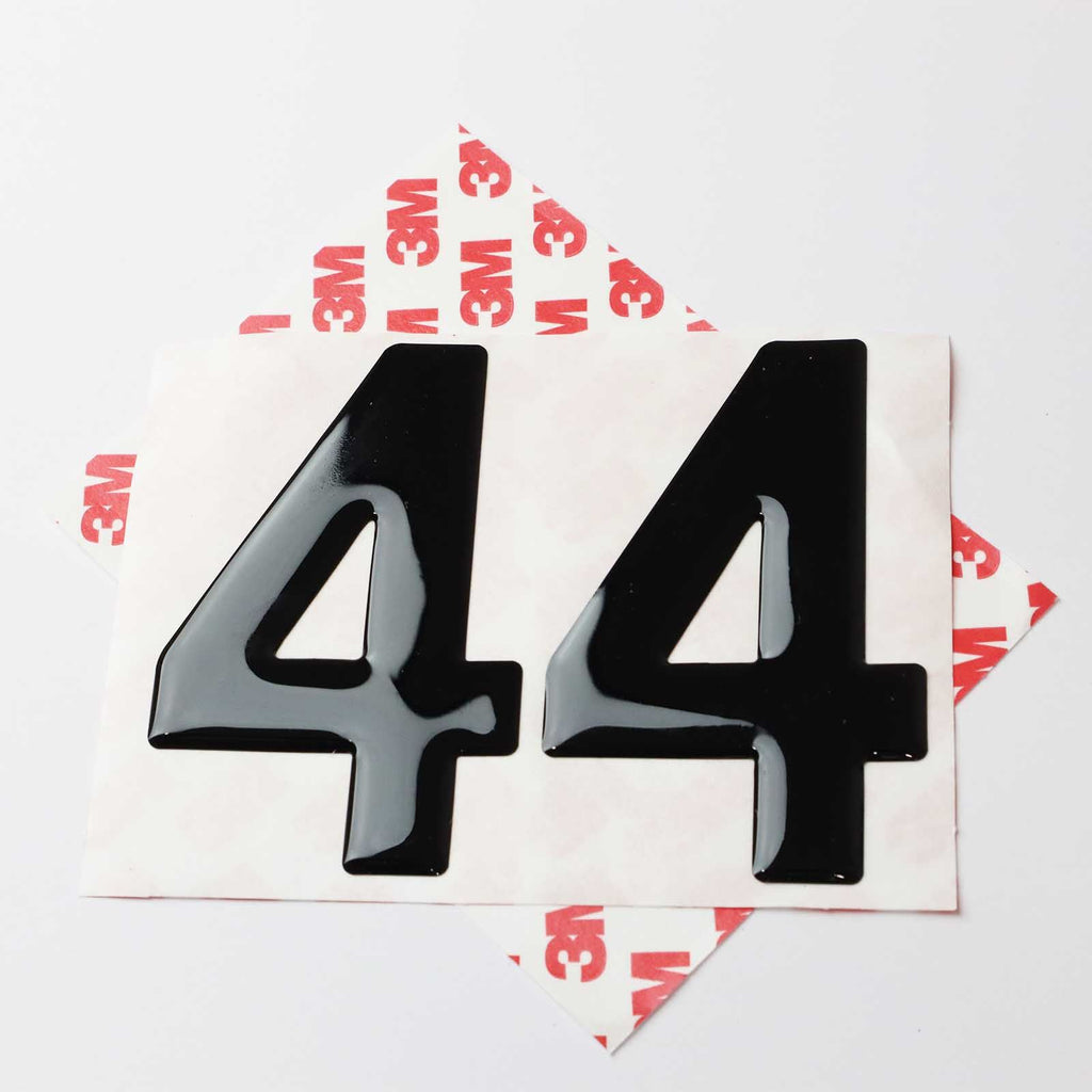 10x Wholesale Gel Letters for Number Plates