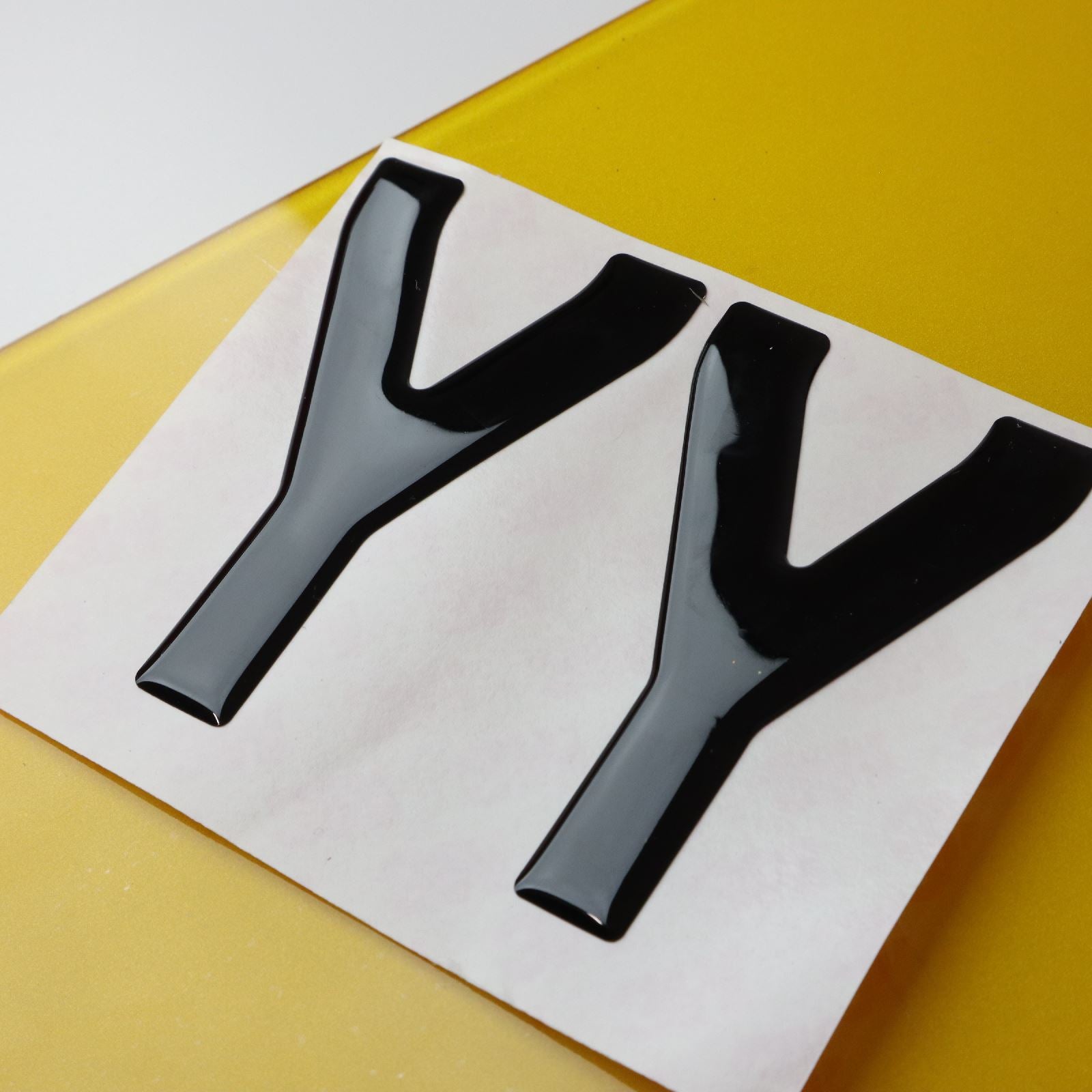 10x Wholesale Gel Letters for Number Plates