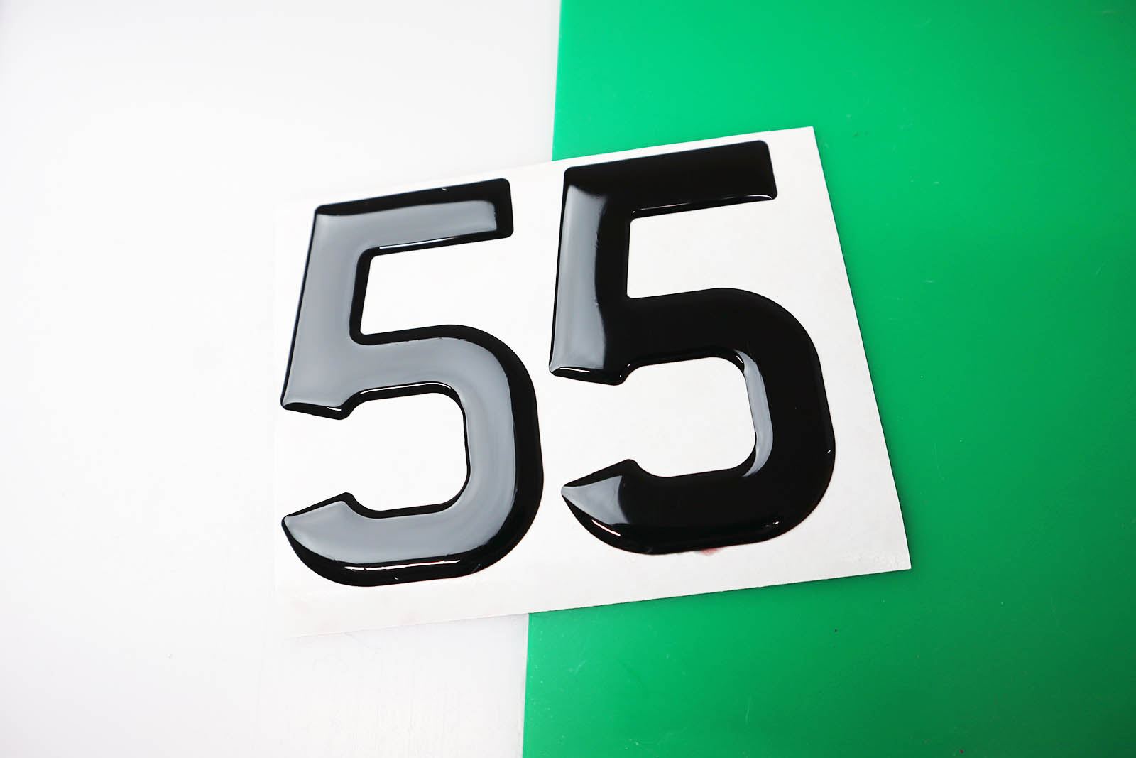 10x Wholesale Gel Letters for Number Plates