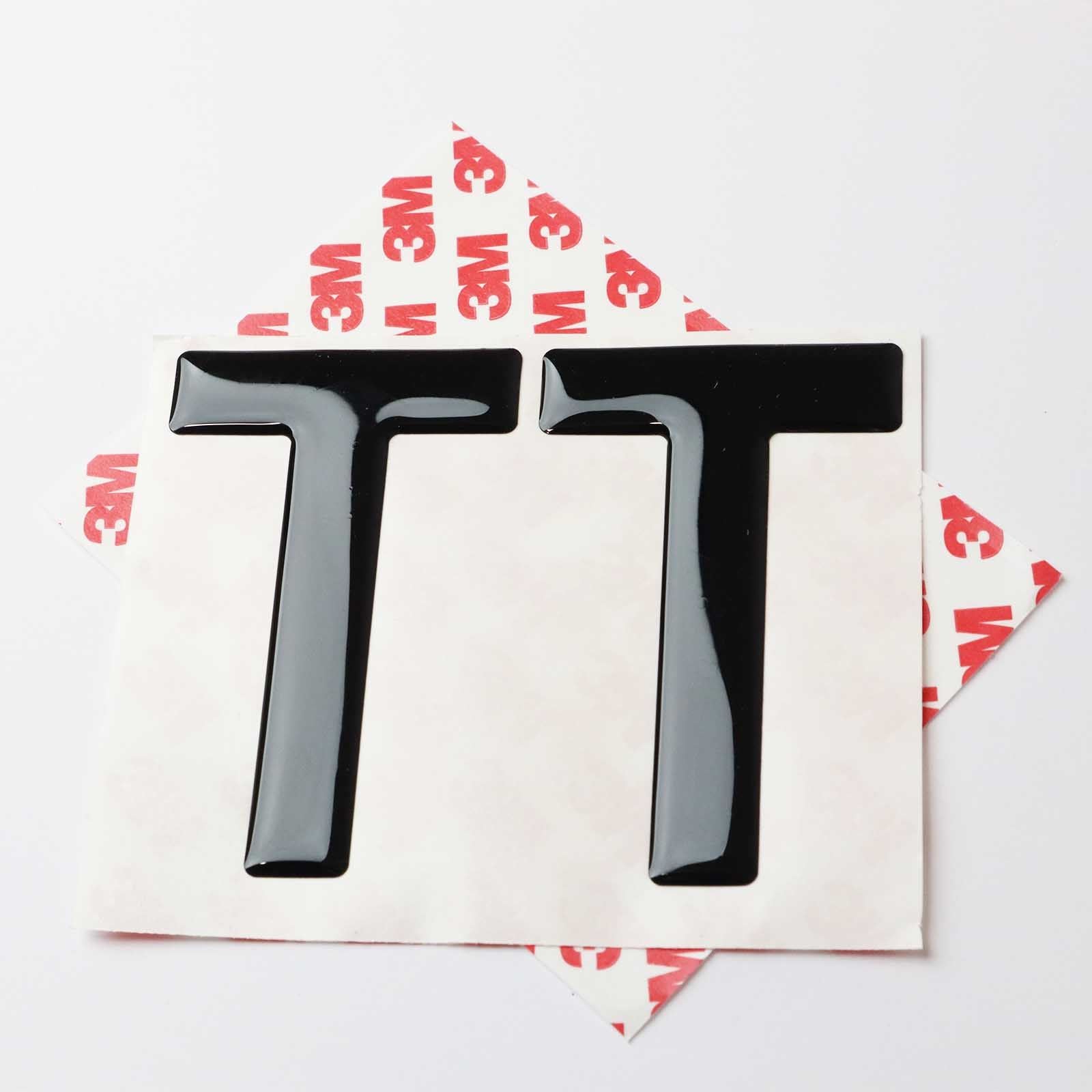 10x Wholesale Gel Letters for Number Plates
