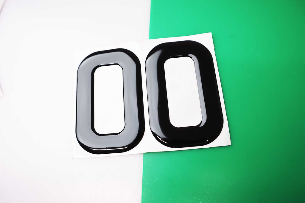 10x Wholesale Gel Letters for Number Plates