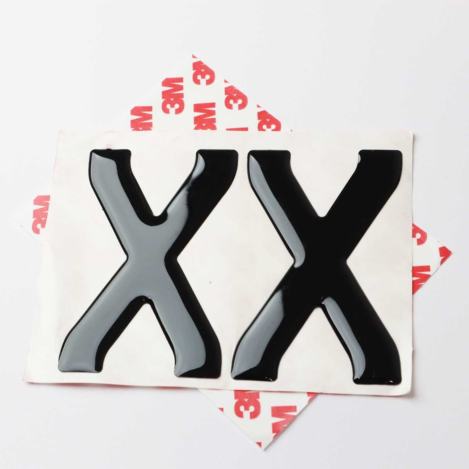 10x Wholesale Gel Letters for Number Plates