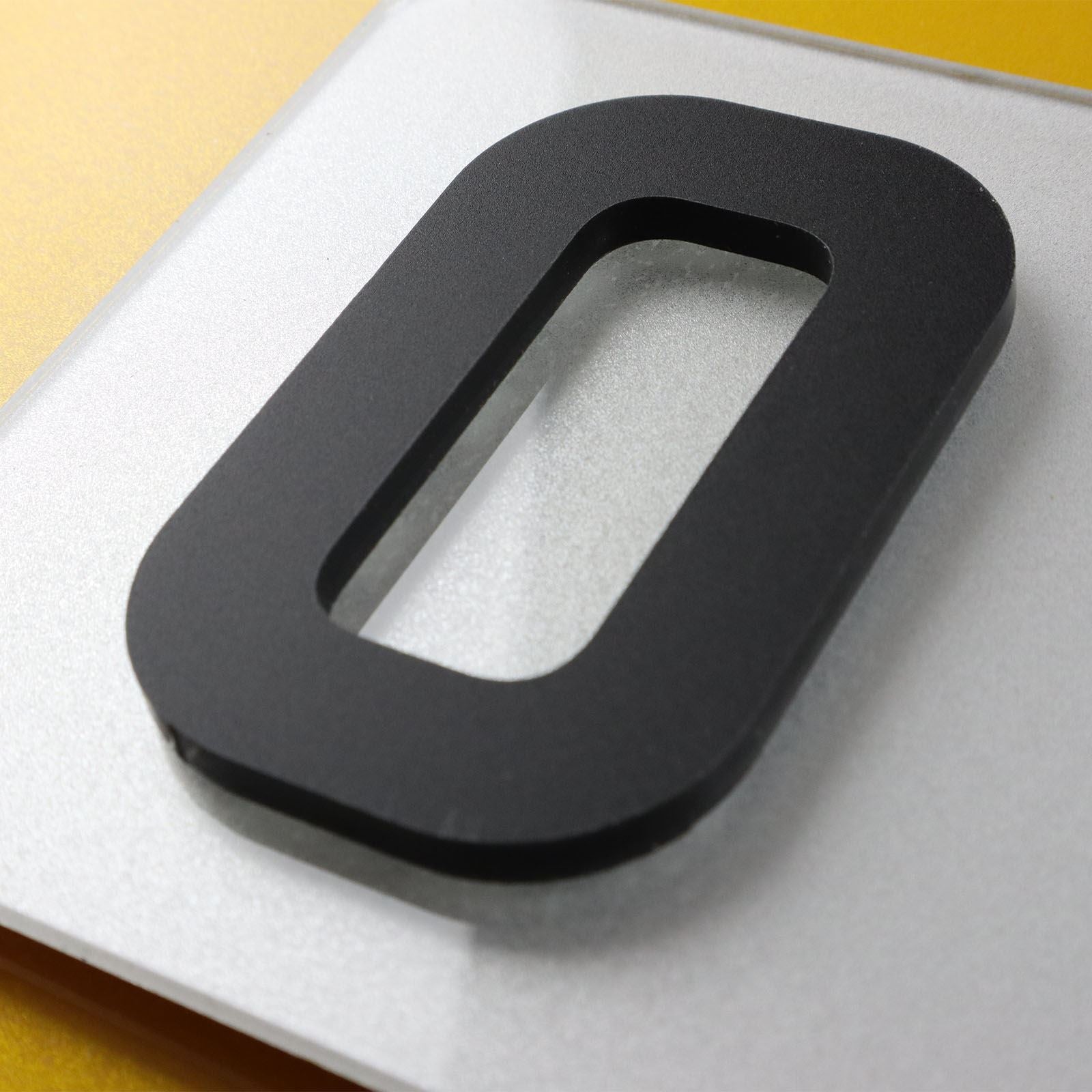 10x 5mm Matte X-Thick Acrylic 3D 4D Number Plate Letters Digits Wholesale