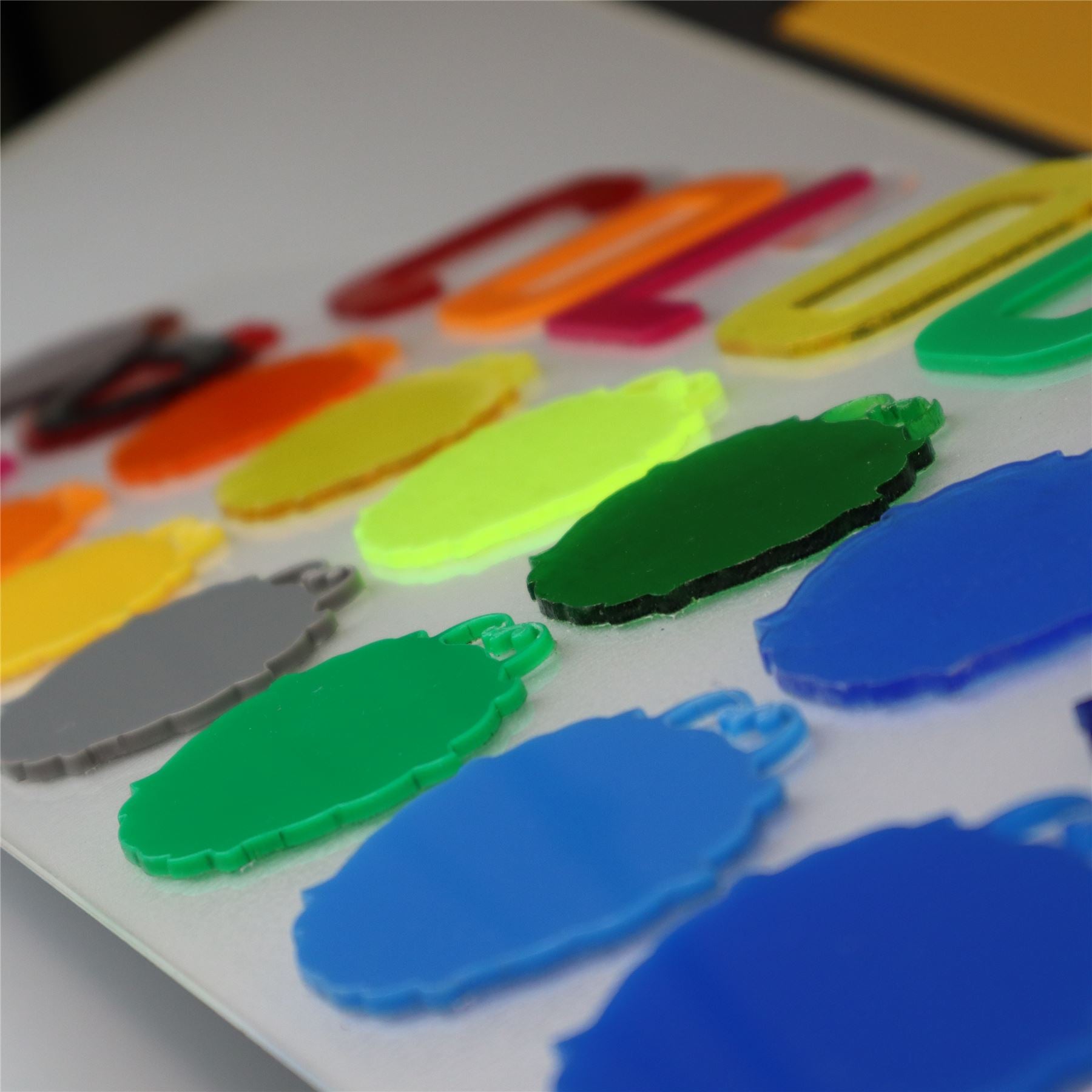 Up to 14x Colour Krystal 4D Acrylic Wholesale Number Plate Digits