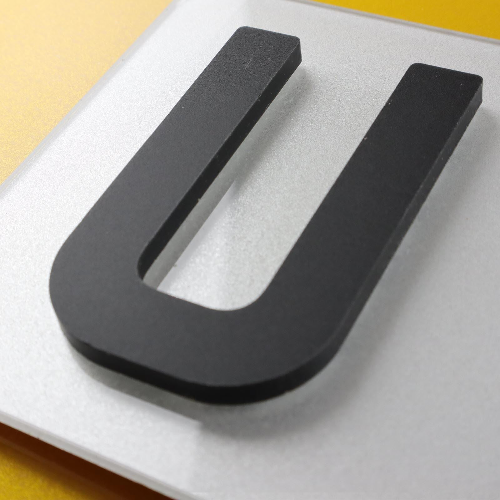 10x 5mm Matte X-Thick Acrylic 3D 4D Number Plate Letters Digits Wholesale
