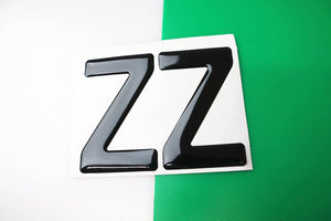 10x Wholesale Gel Letters for Number Plates