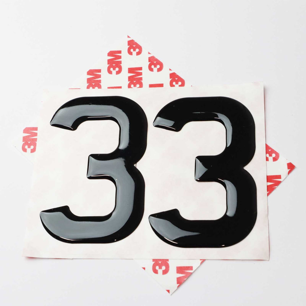 10x Wholesale Gel Letters for Number Plates