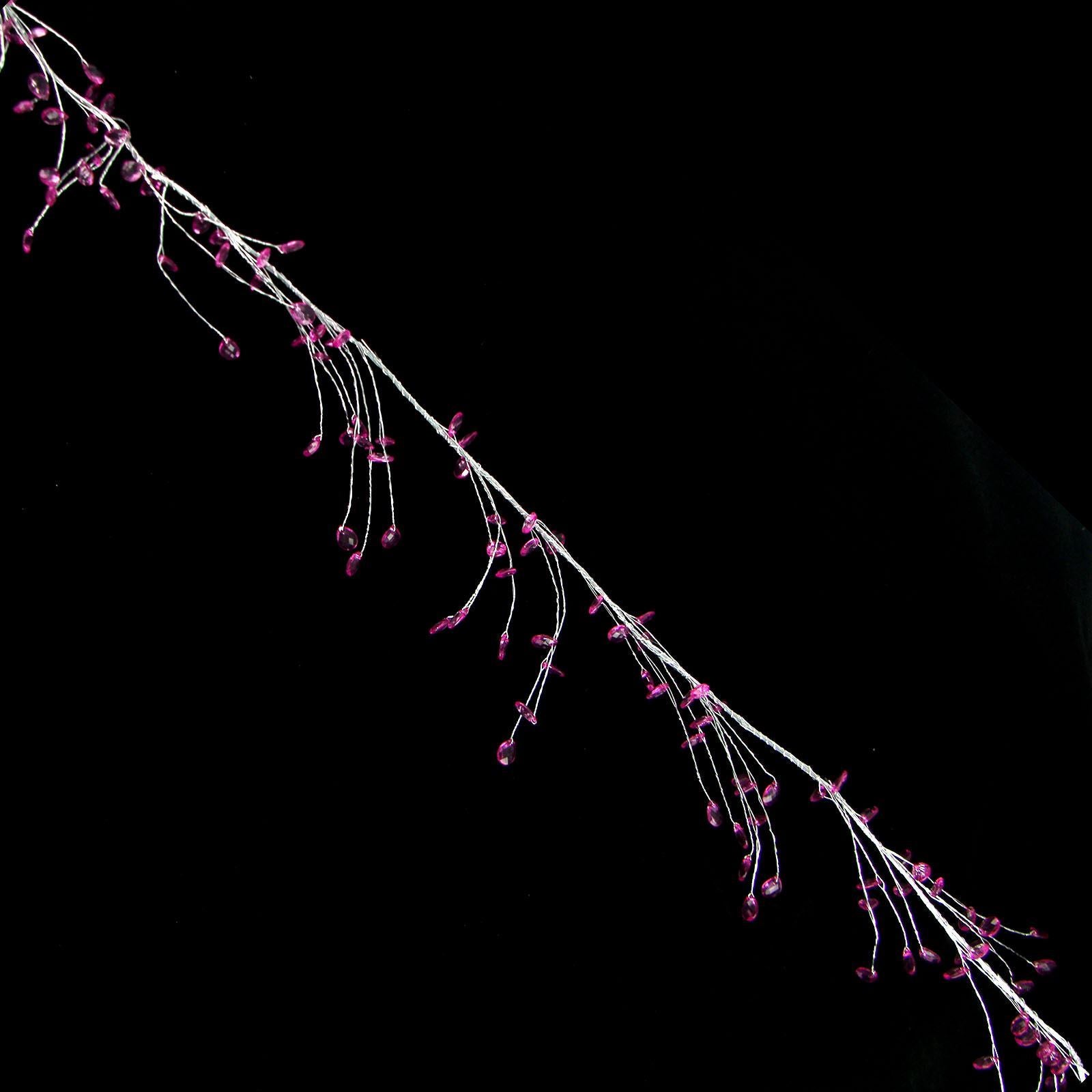 130cm Branching Coloured Crystal Garland