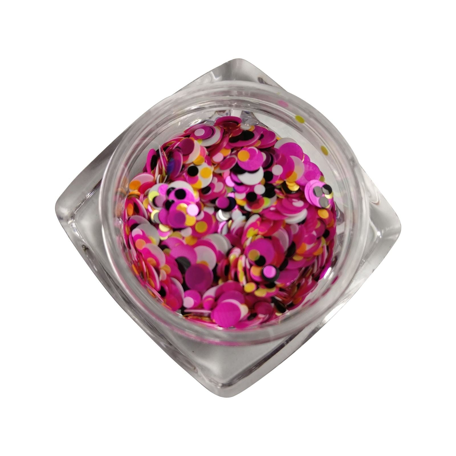 Dot Mix Cosmetic Chunky Glitter Pots