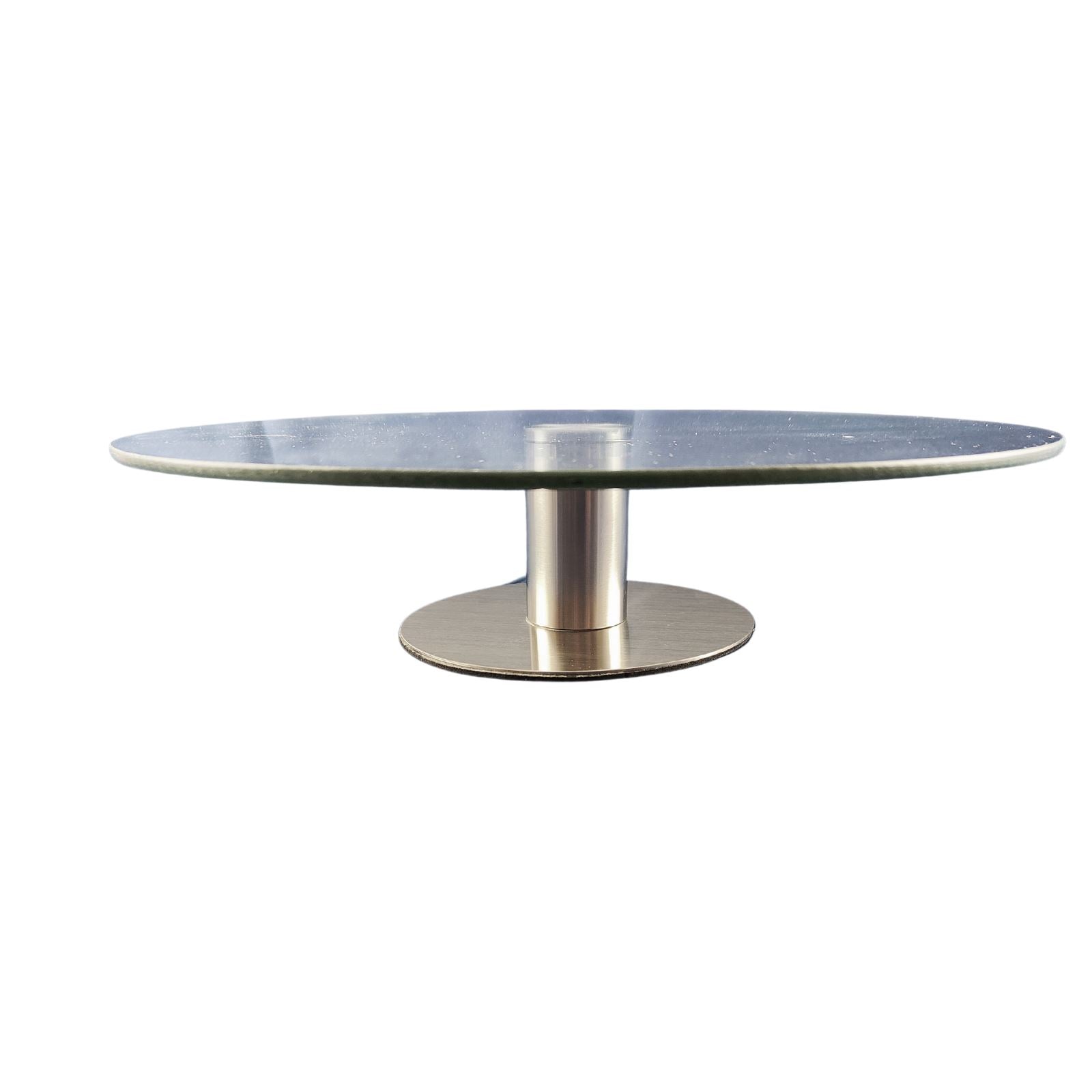 Deluxe Glass Top Cake Turntable