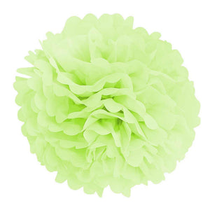 Set of 4 Tissue Paper PomPom Balls