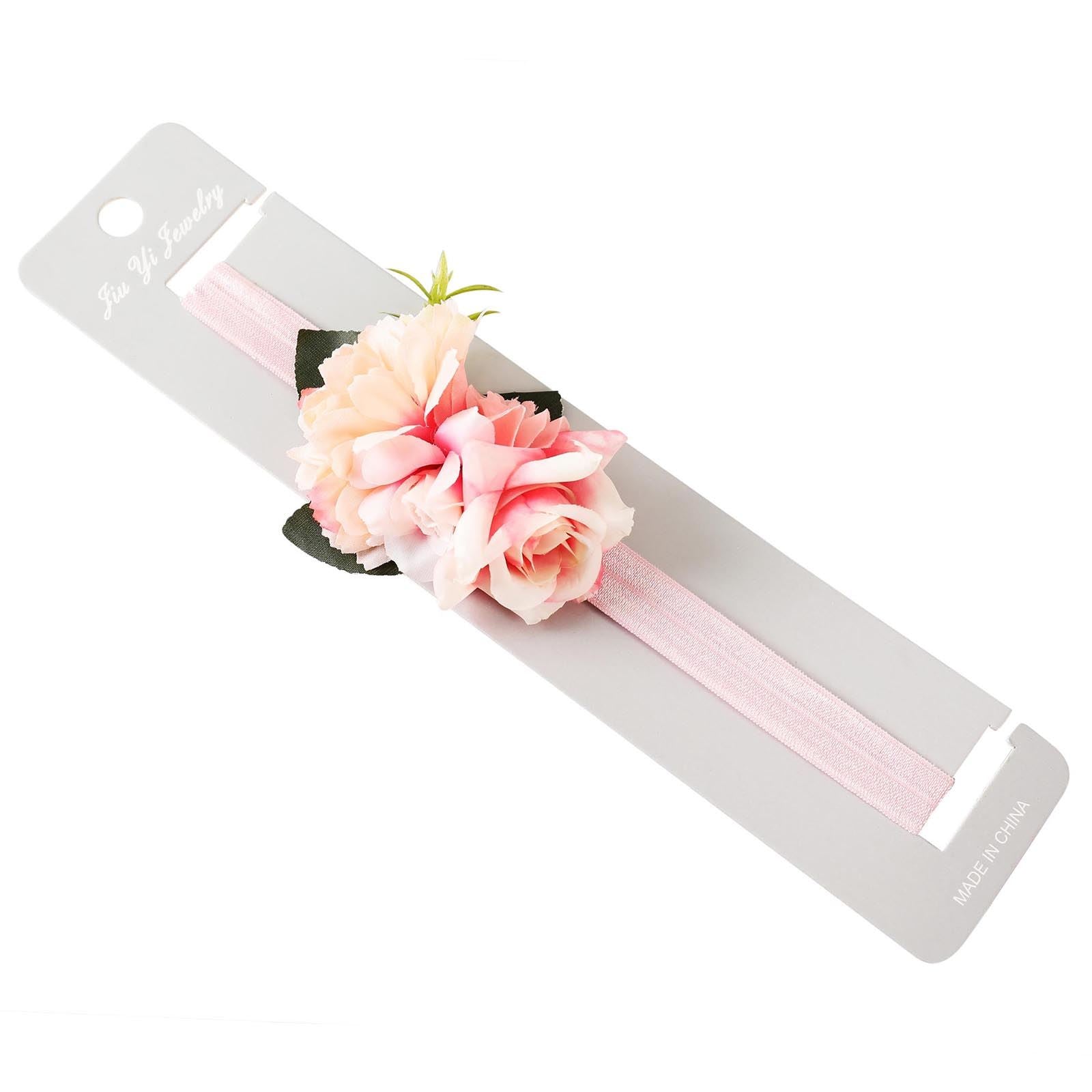 Floral Headband and Corsage 2 in 1